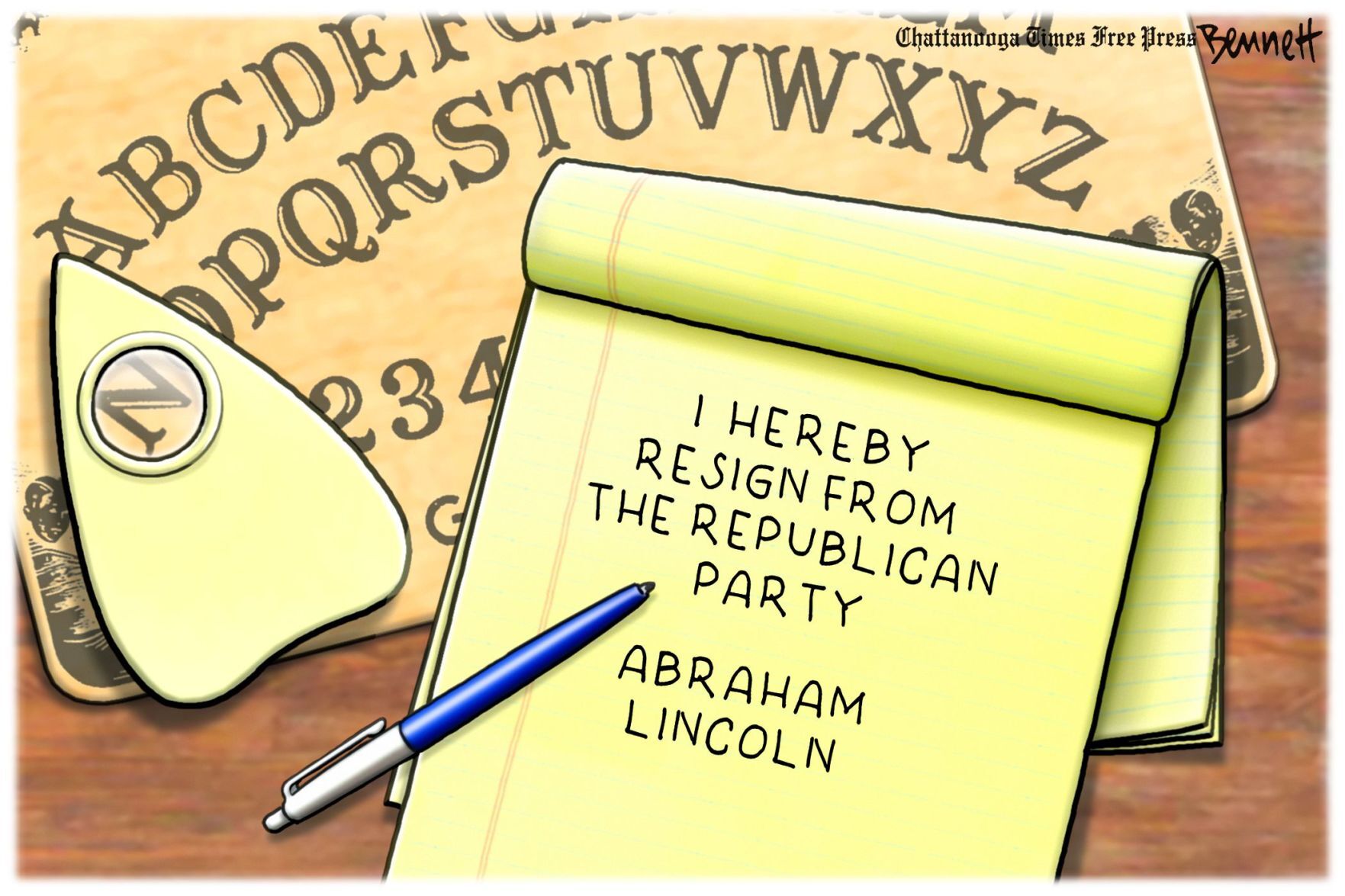 Clay Bennett cartoon